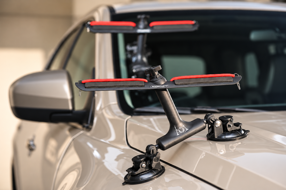 SUMO SUC Suction Cup Rod Carrier